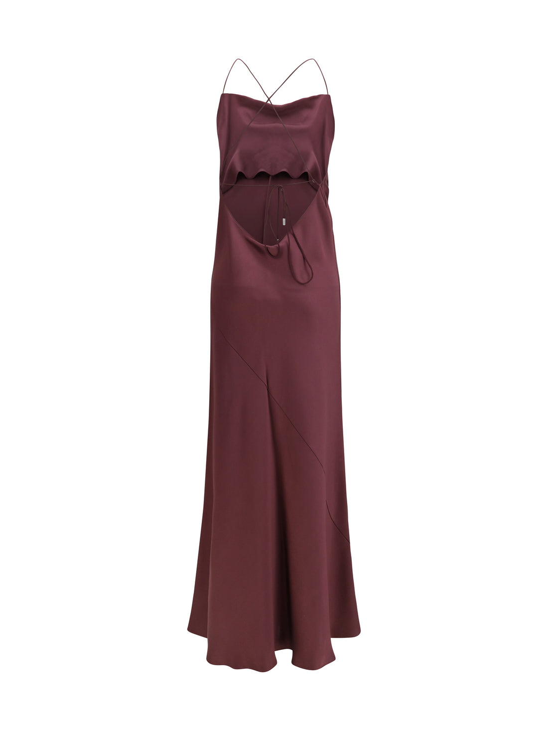 PINKO 38 farro satin dress