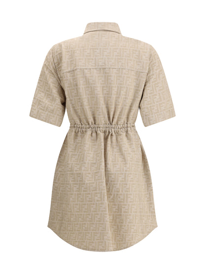 FENDI 40 chambray dress