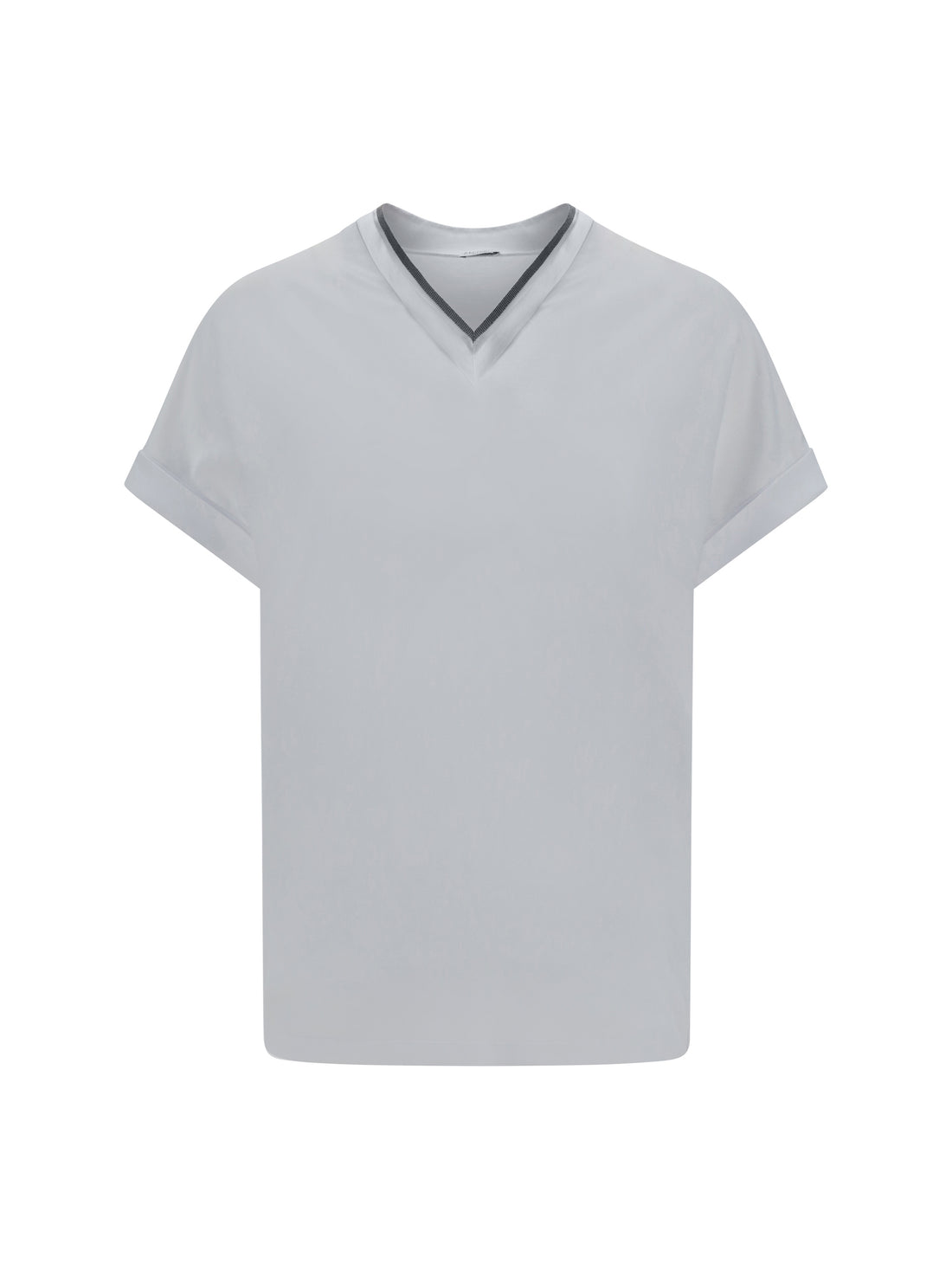 BRUNELLO CUCINELLI L t-shirt with embellishments