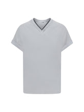BRUNELLO CUCINELLI L t-shirt with embellishments