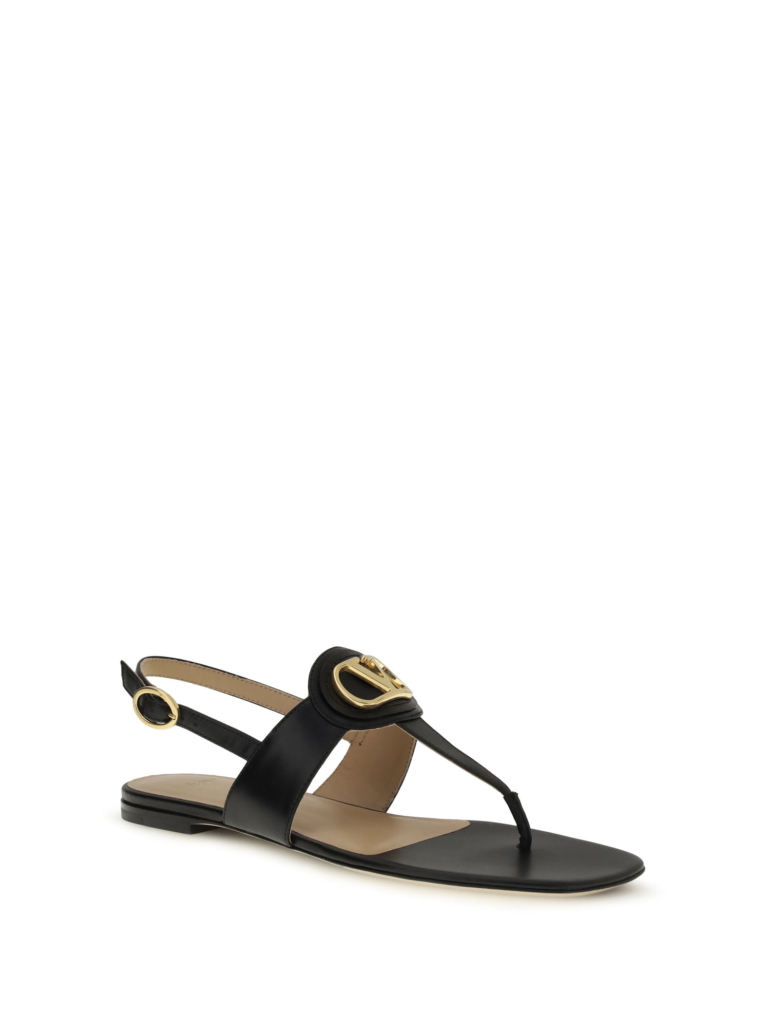 VALENTINO GARAVANI 36 leather thong sandals