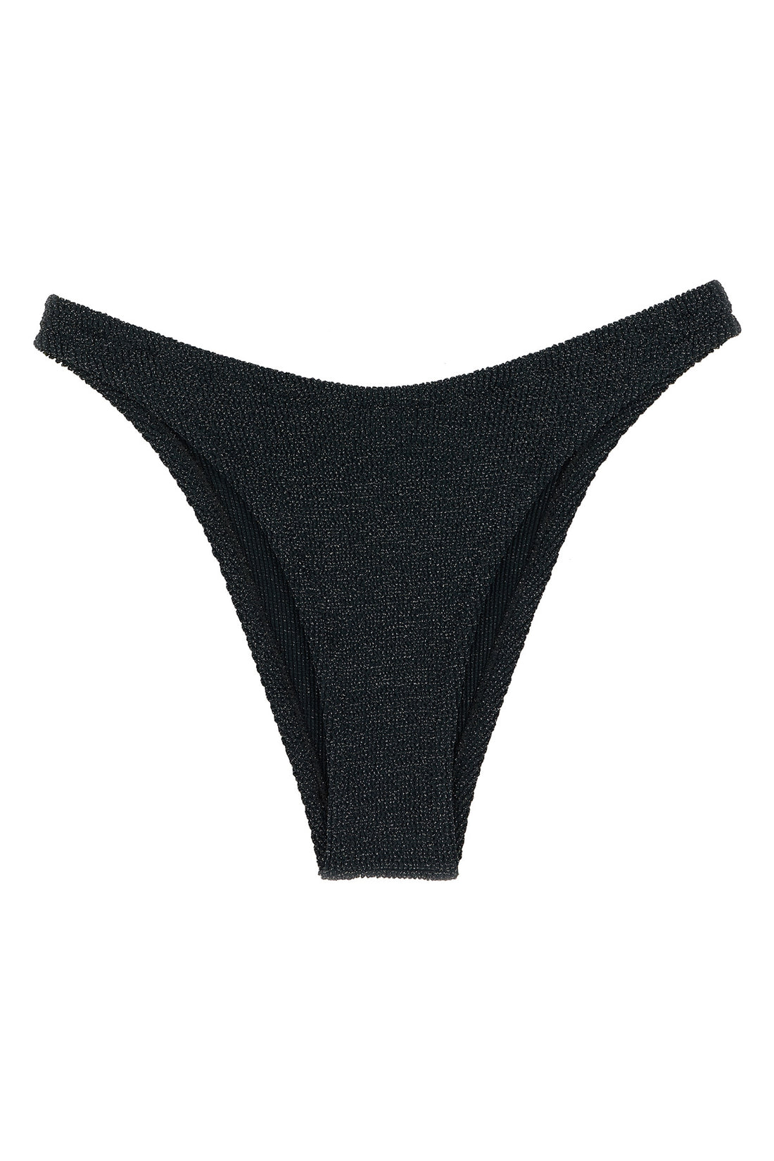 MC2 SAINT BARTH M-L elise bikini bottoms in crinkle lurex fabric