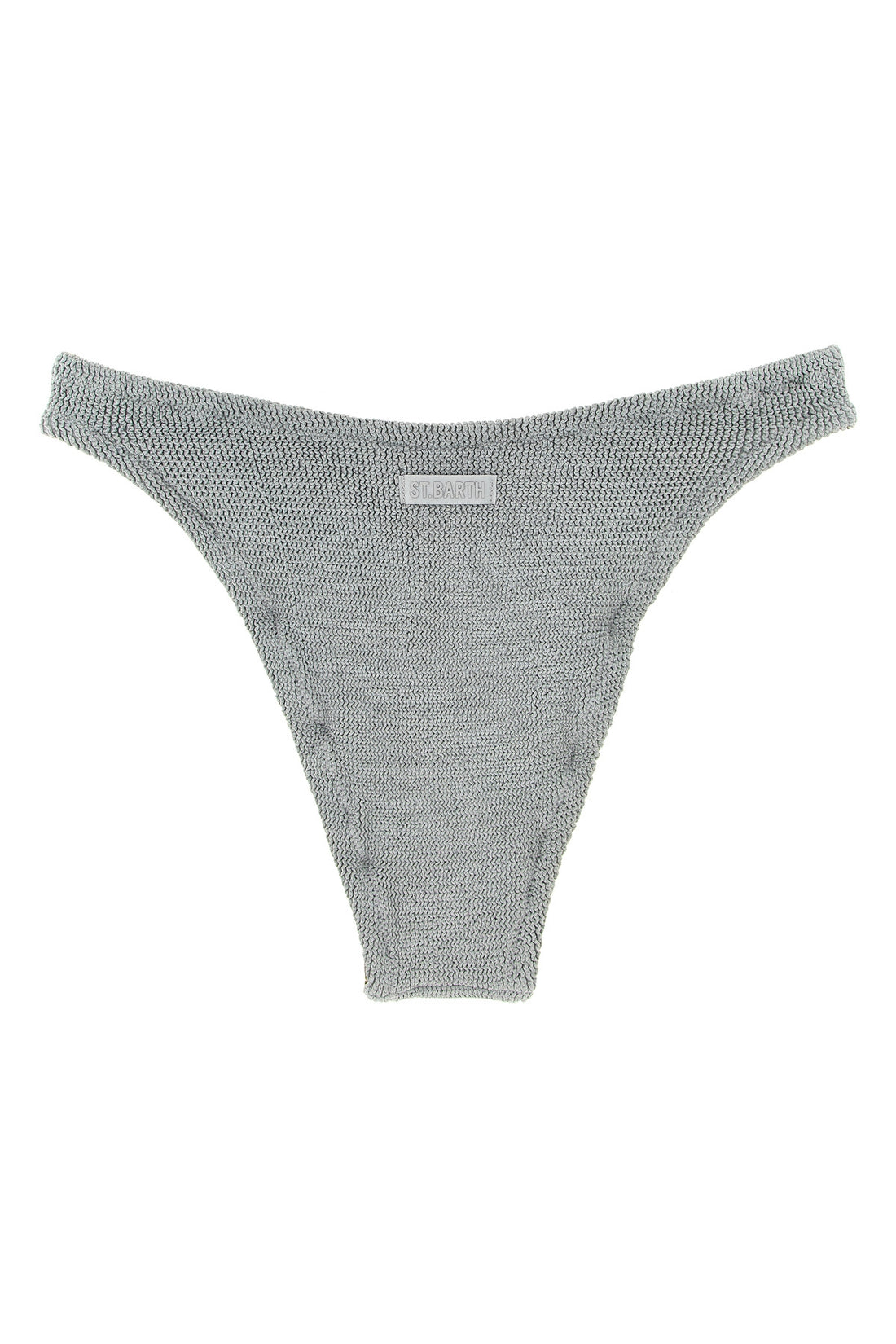 MC2 SAINT BARTH S-M elise bikini bottoms in crinkle lurex fabric