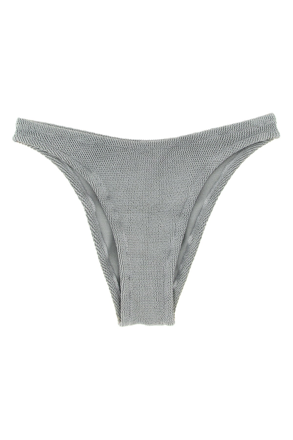 elise bikini bottoms in crinkle lurex fabric