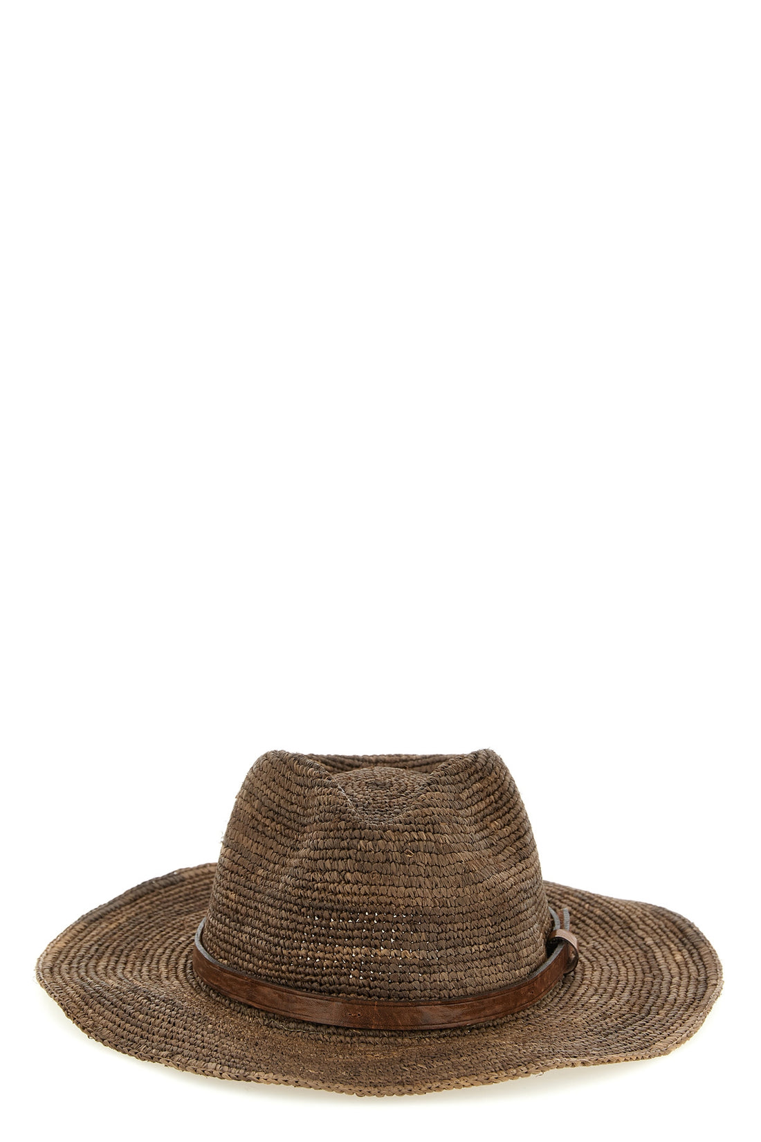 IBELIV OS ento wide-brimmed natural raffia hat
