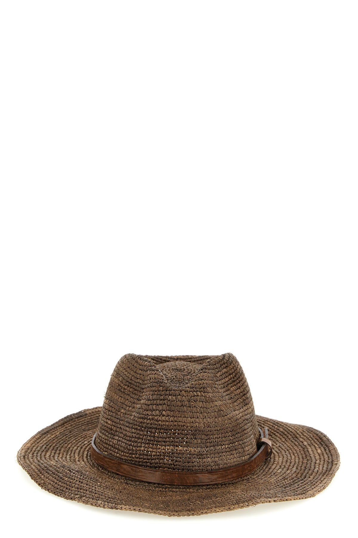 ento wide-brimmed natural raffia hat