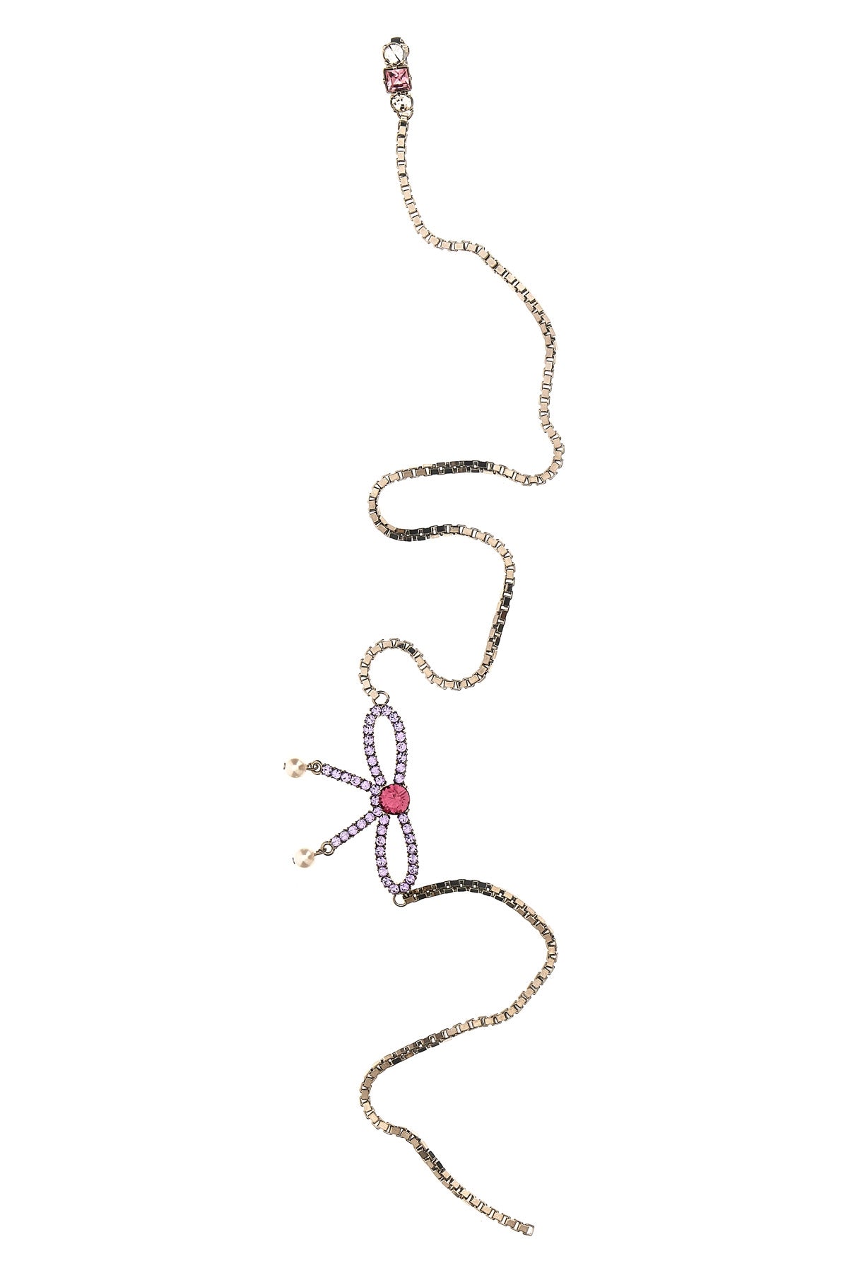 long metal earring