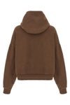 heavy cotton cropped hoodie