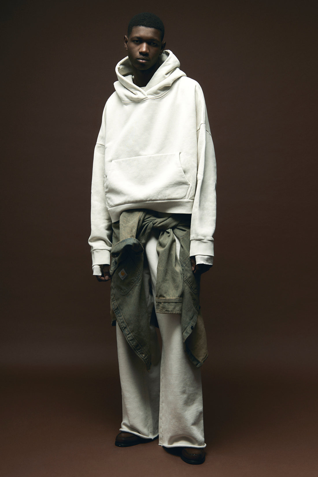 ENTIRE STUDIOS XL cotton hoodie