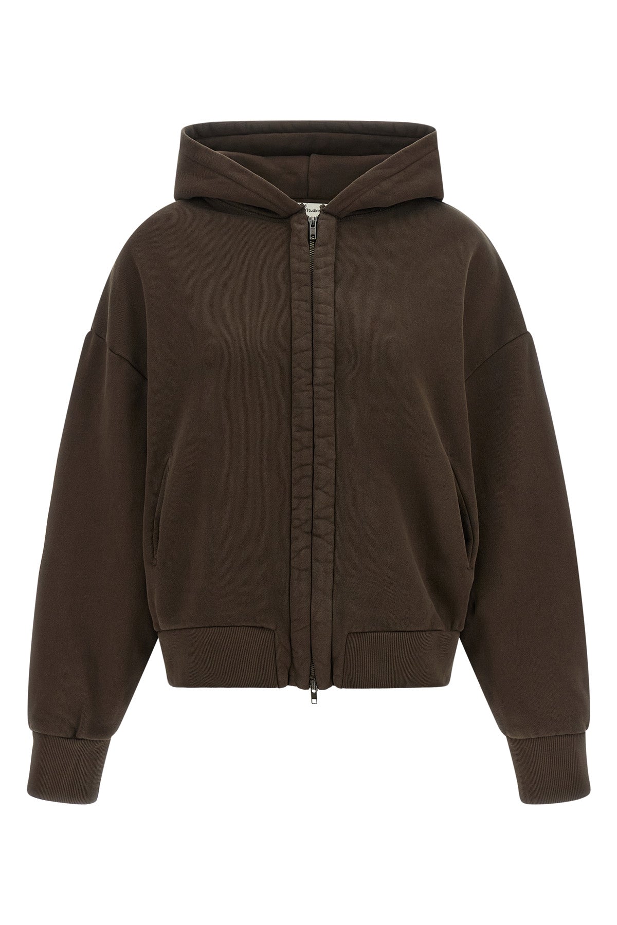 the entire studios hoodie redefines casual dress codes through sculptural volume