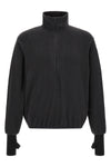the black entire studios shell fleece pullover sweatshirt