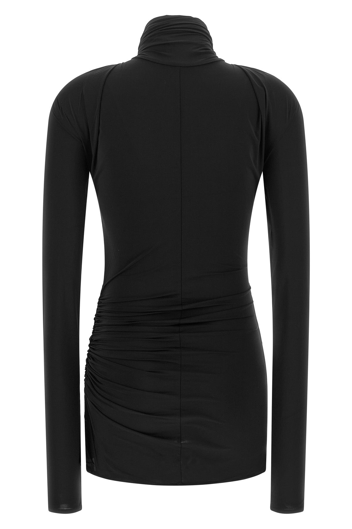 the entire studios gres top redefines the silhouette through a sculptural sart