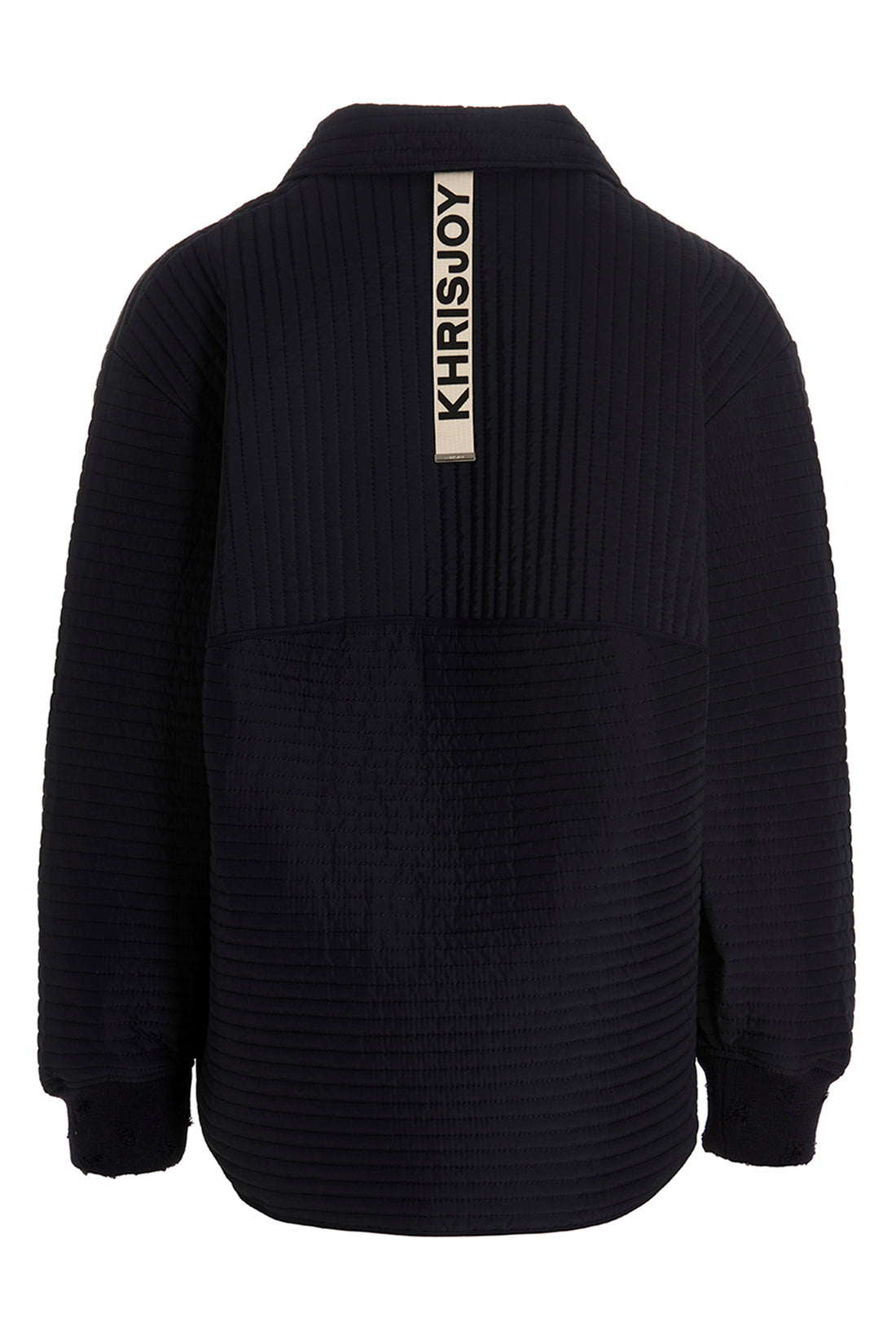 KHRISJOY 0.0 chore quilted stripes quilted nylon down jacket