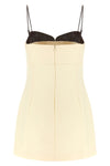 tailored heavy cotton mini dress