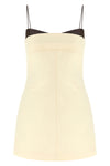tailored heavy cotton mini dress