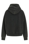 eternal hoodie in 510 gsm fleece cotton garment-dyed and washed