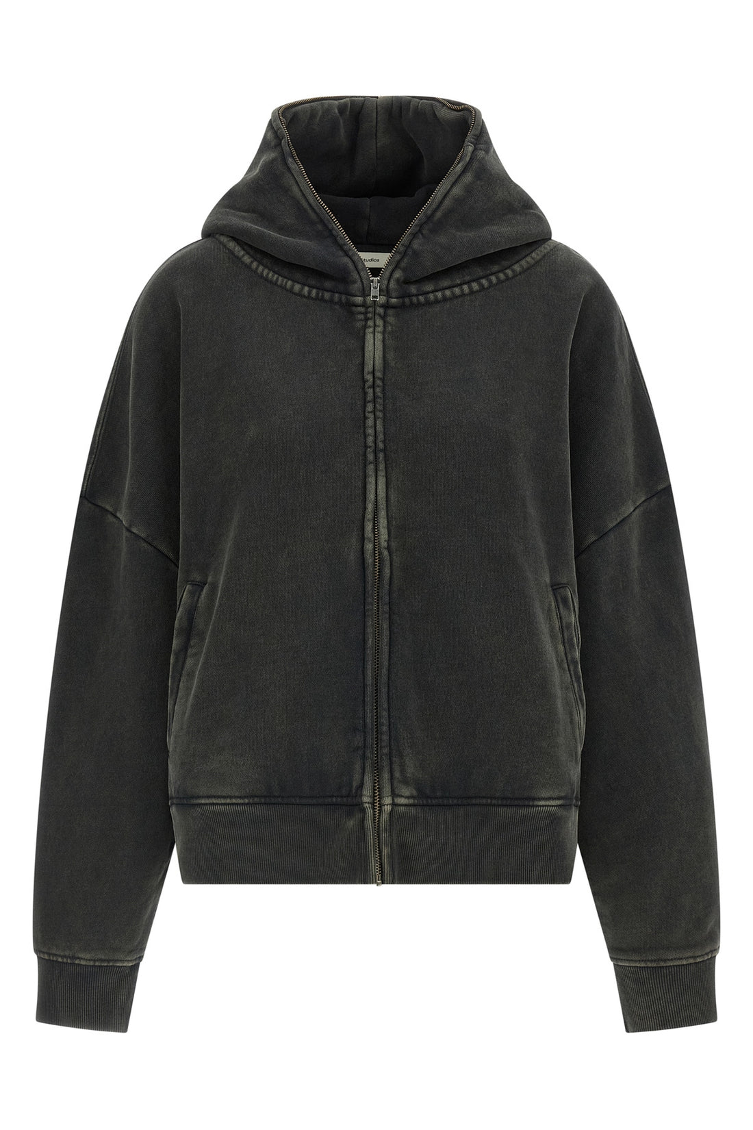 ENTIRE STUDIOS S eternal hoodie in 510 gsm fleece cotton garment-dyed and washed