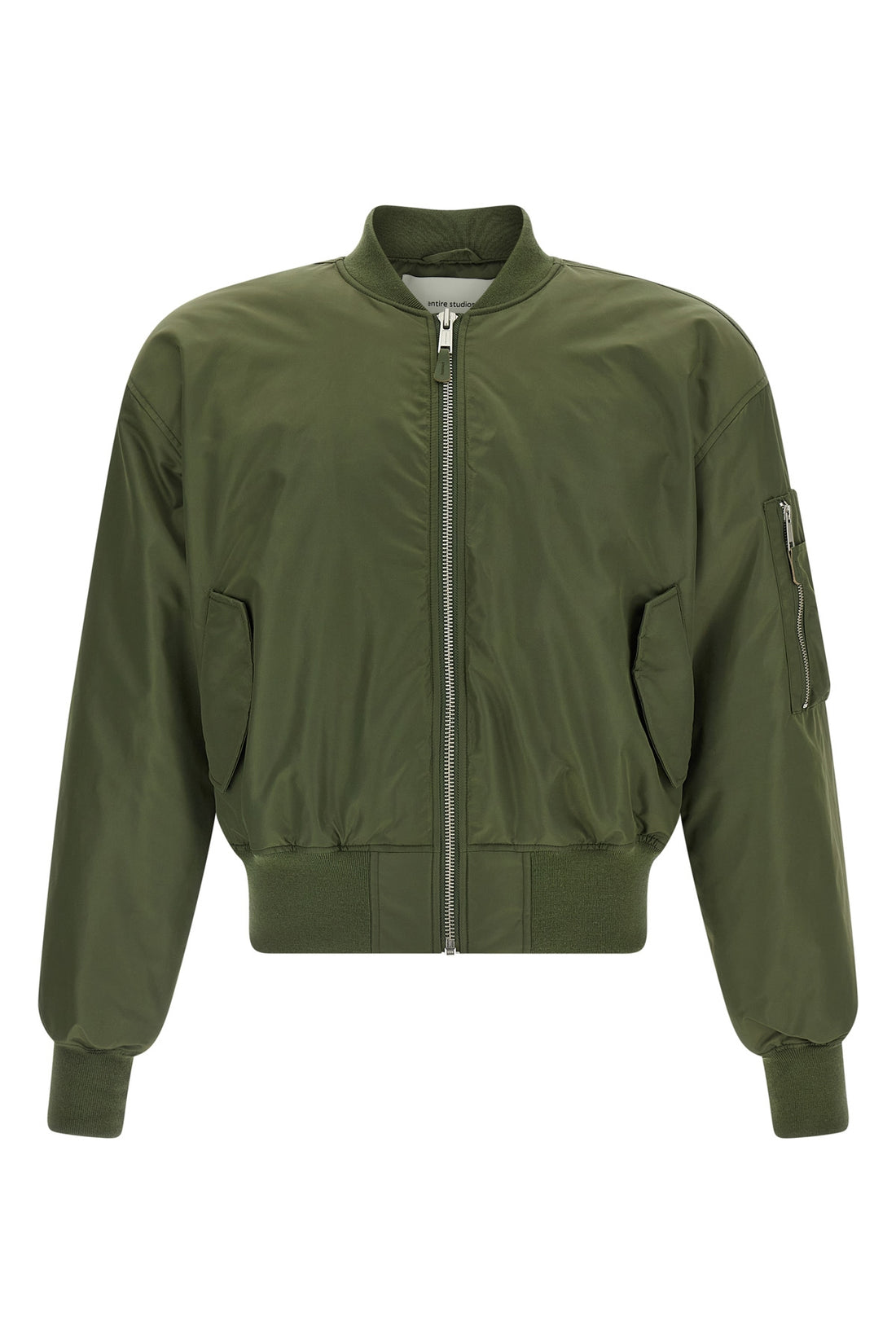 ENTIRE STUDIOS L shiny nylon bomber jacket