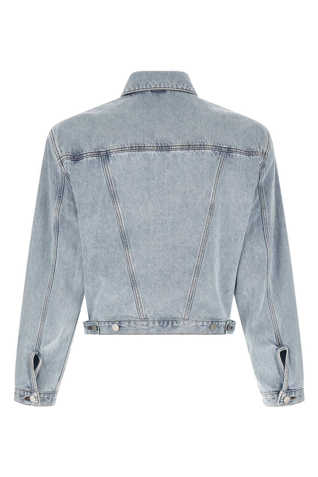 ENTIRE STUDIOS L shrunken denim jacket in japanese cotton denim