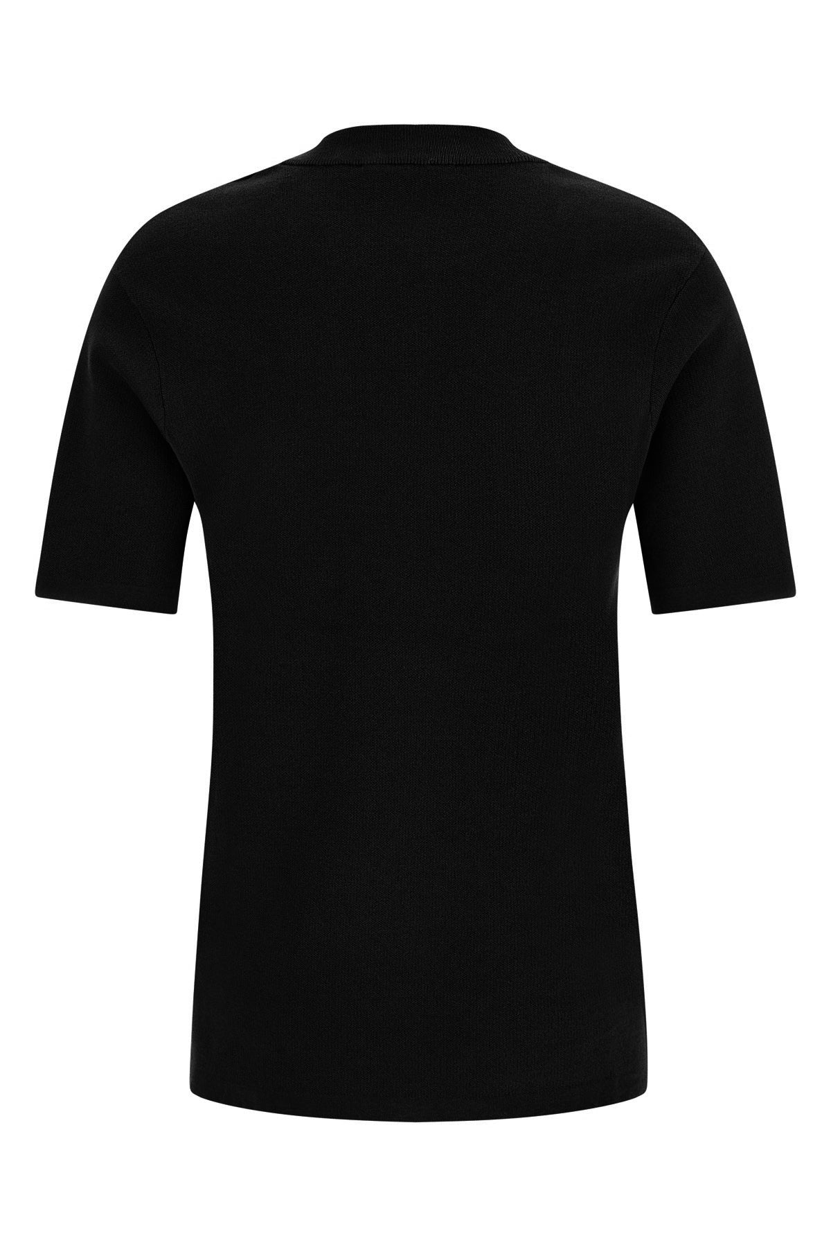 mercerized cotton crew neck t-shirt