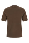 mercerized cotton crew neck t-shirt