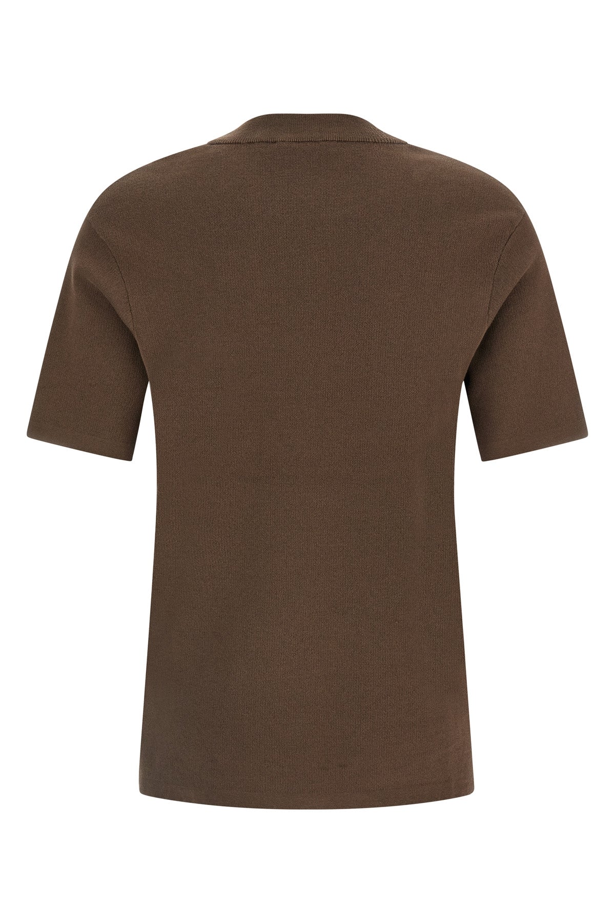 mercerized cotton crew neck t-shirt