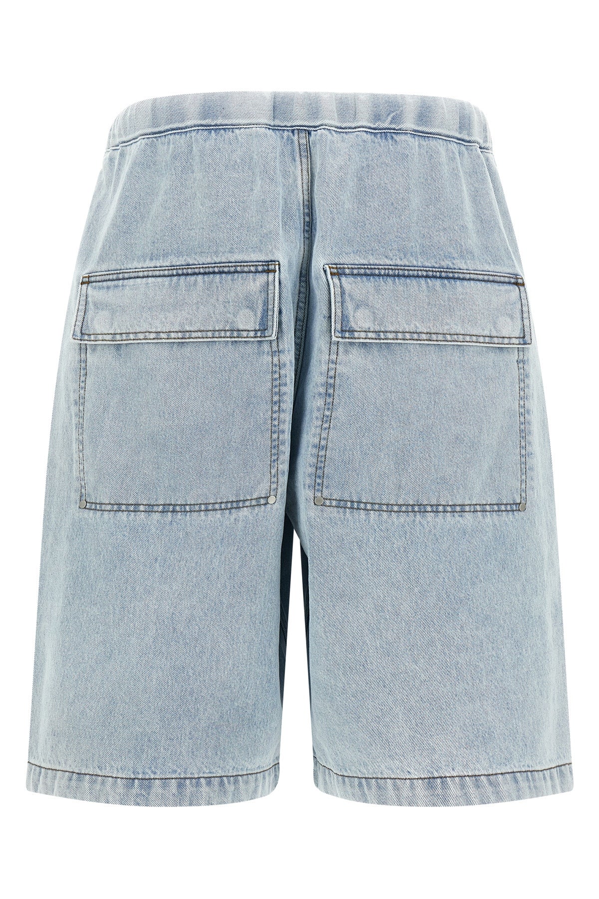 spar cotton denim bermuda shorts
