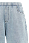 spar cotton denim bermuda shorts