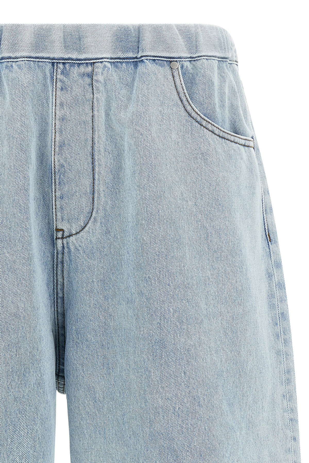 spar cotton denim bermuda shorts