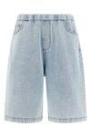 spar cotton denim bermuda shorts