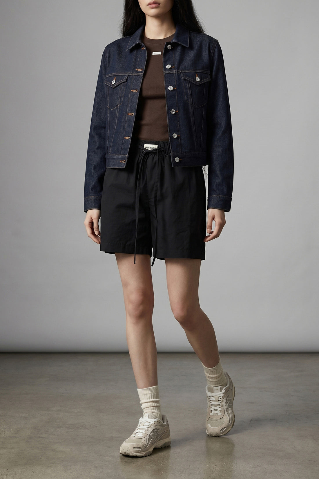 ENTIRE STUDIOS M pajama cotton shorts of 110 g/m²