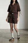 pajama cotton shorts of 110 g/m²