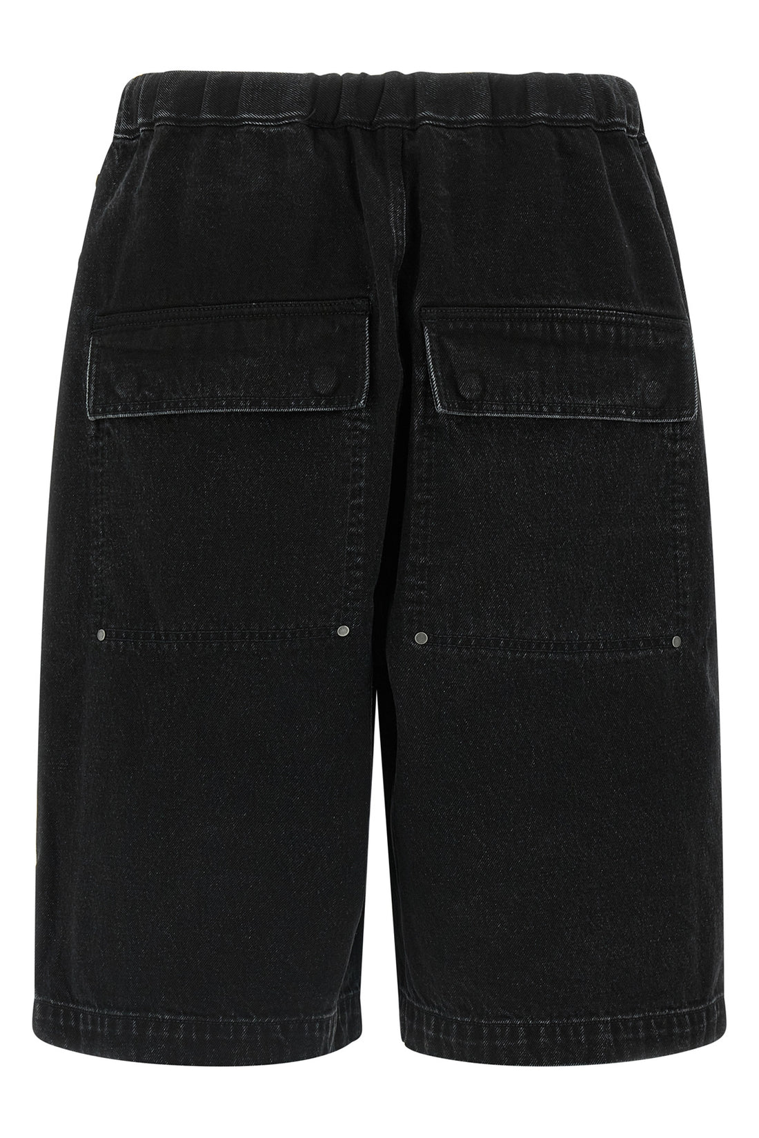 ENTIRE STUDIOS L spar bermuda shorts in garment-dyed cotton denim