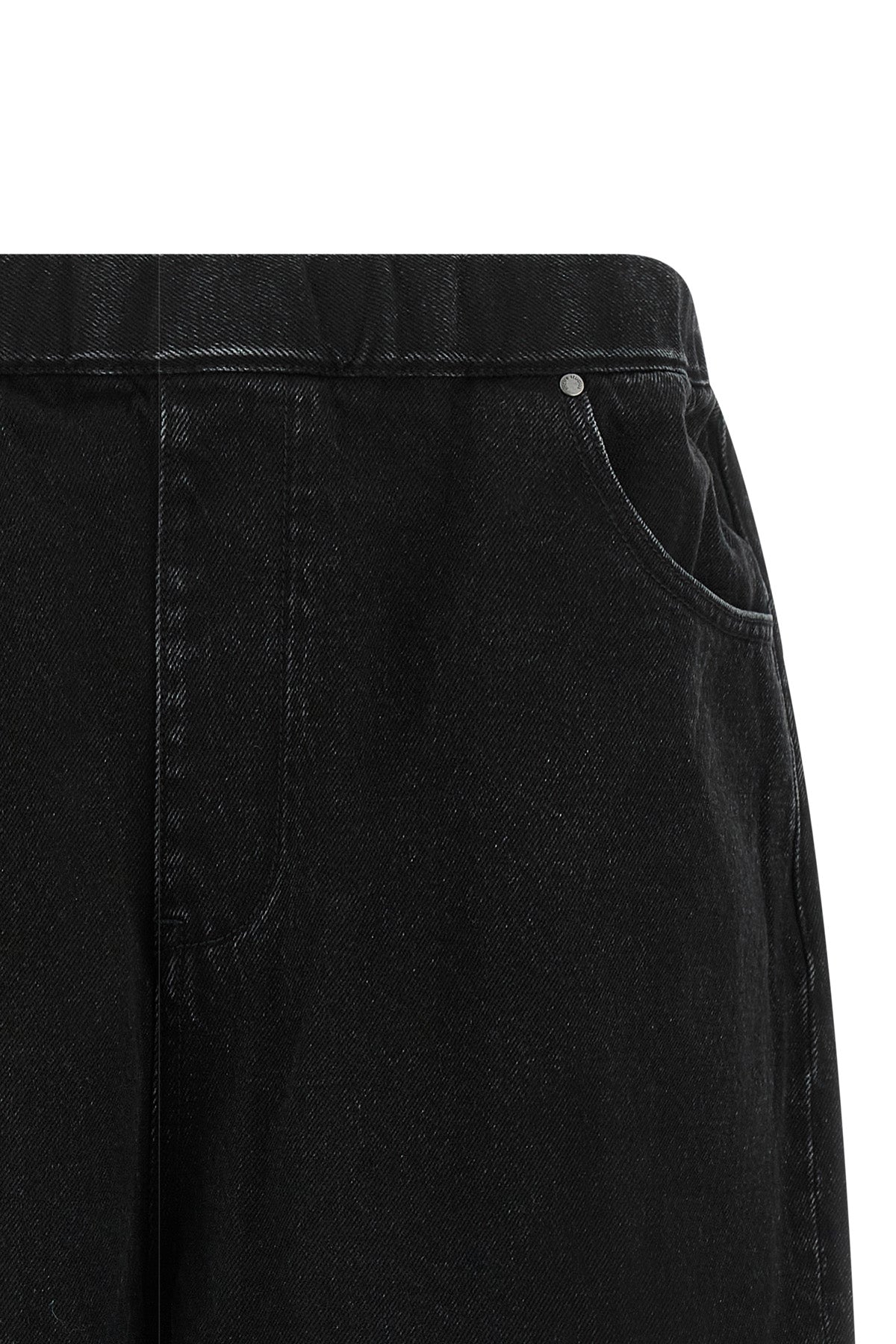spar bermuda shorts in garment-dyed cotton denim