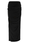 245 g/m² long drape stretch viscose skirt