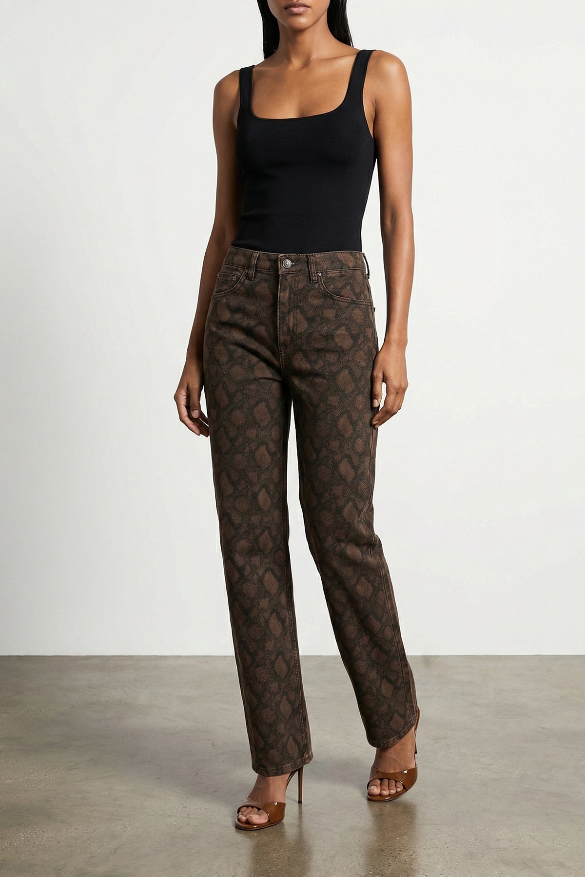 stretch viscose top