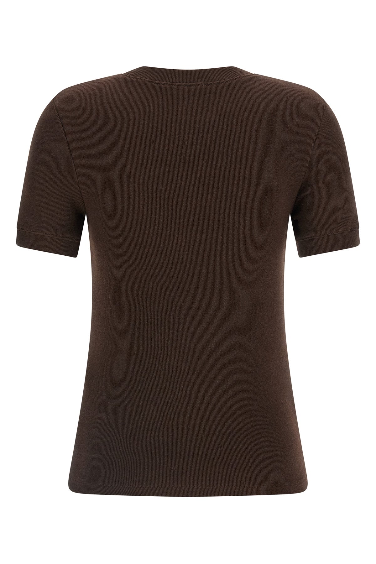 lounge ribbed stretch cotton t-shirt