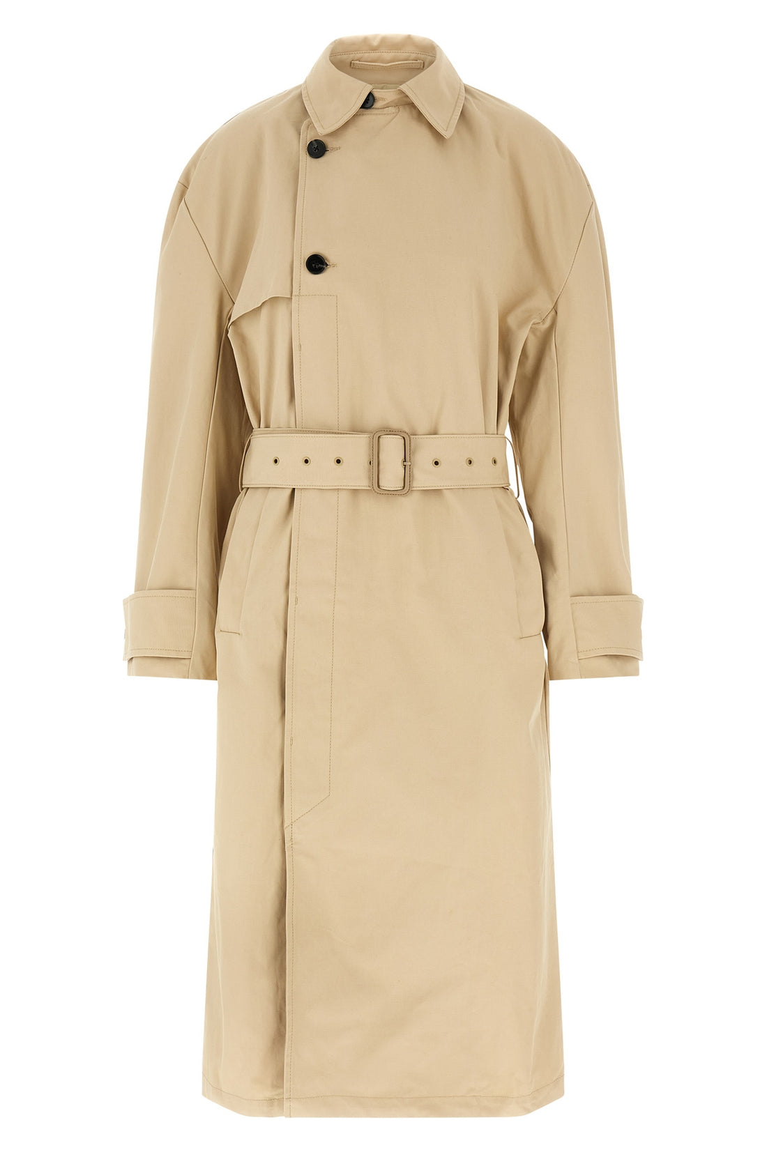 ENTIRE STUDIOS XS classic cotton canvas trench coat