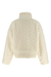 ef teddy-effect fabric jacket