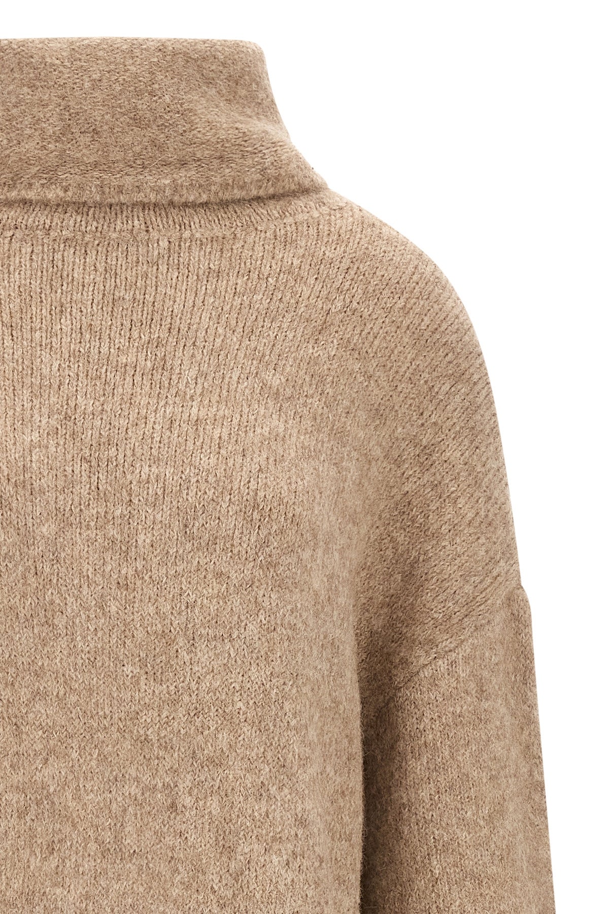 manhattan alpaca knit midi dress