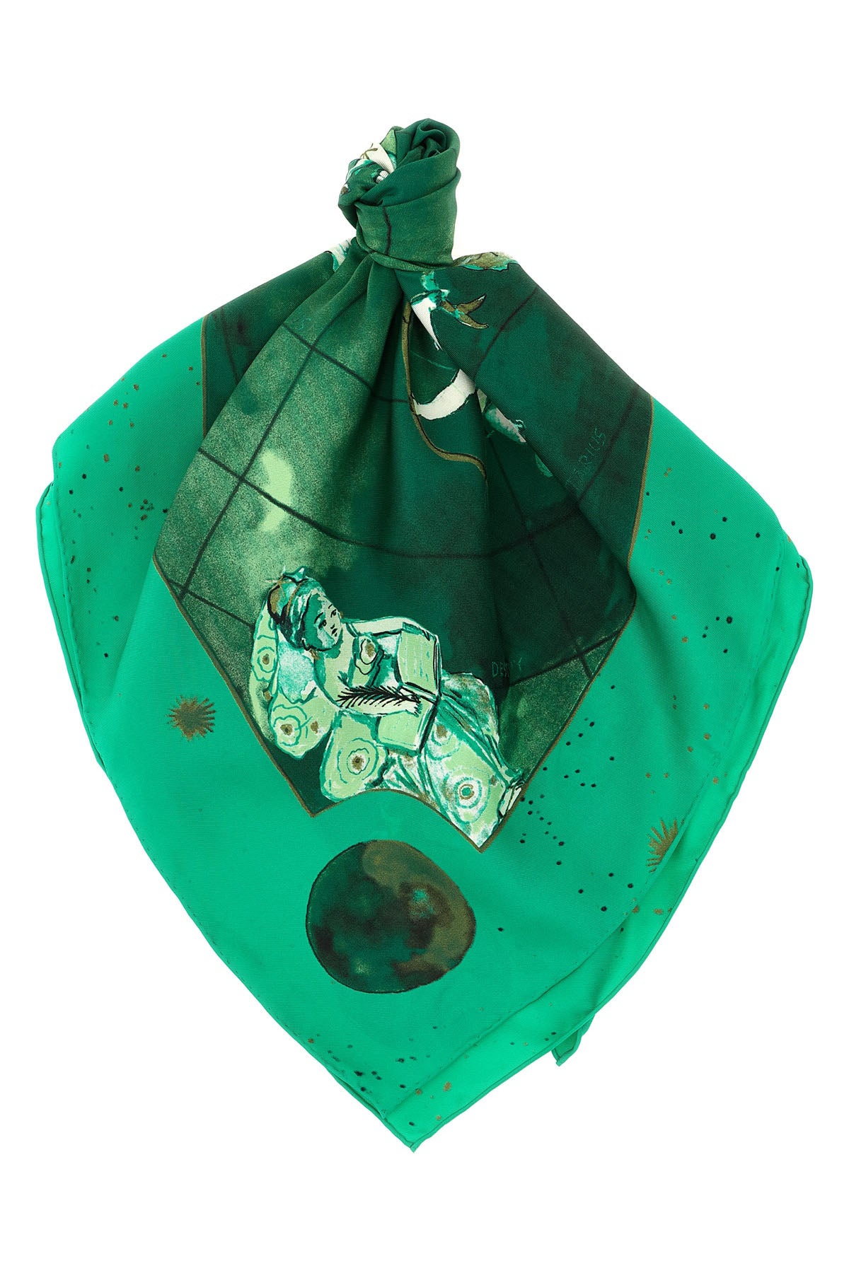 the diane von furstenberg zodiac flag scarf exemplifies the refined design of th