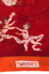 the diane von furstenberg scarf stands out for its rich and fascinating visual n