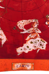 the diane von furstenberg scarf stands out for its rich and fascinating visual n