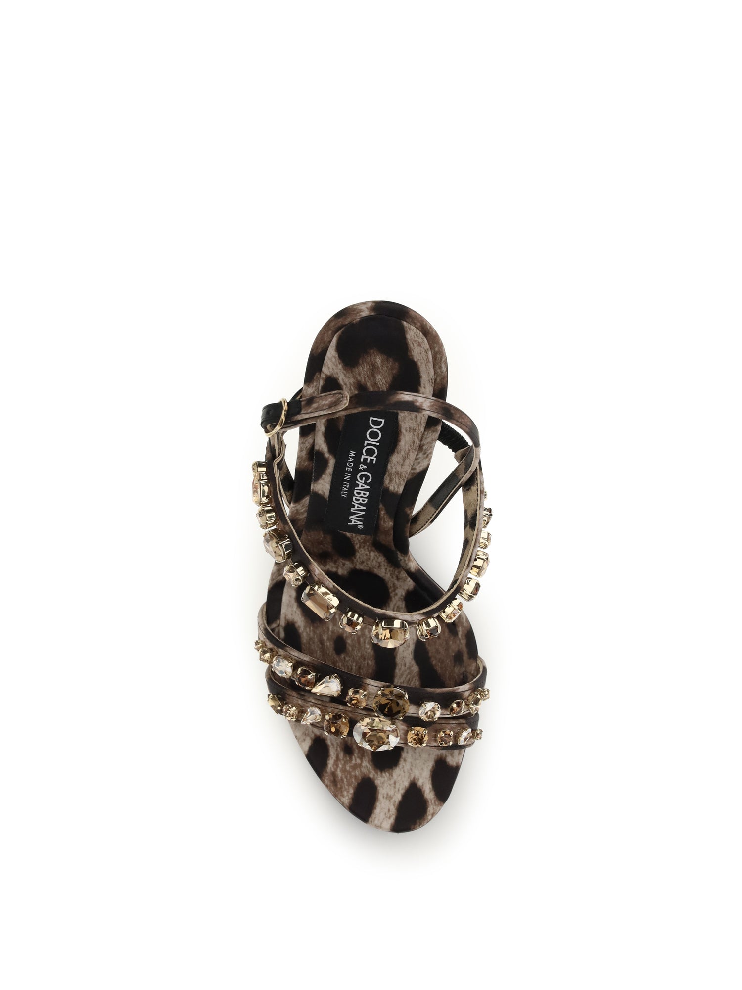 DOLCE &amp; GABBANA 36 keira leopard-print sandals