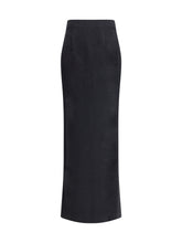 ALESSANDRA RICH 40 tweed long skirt 