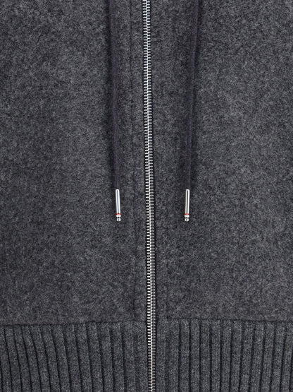 THOM BROWNE 40 wool hoodie