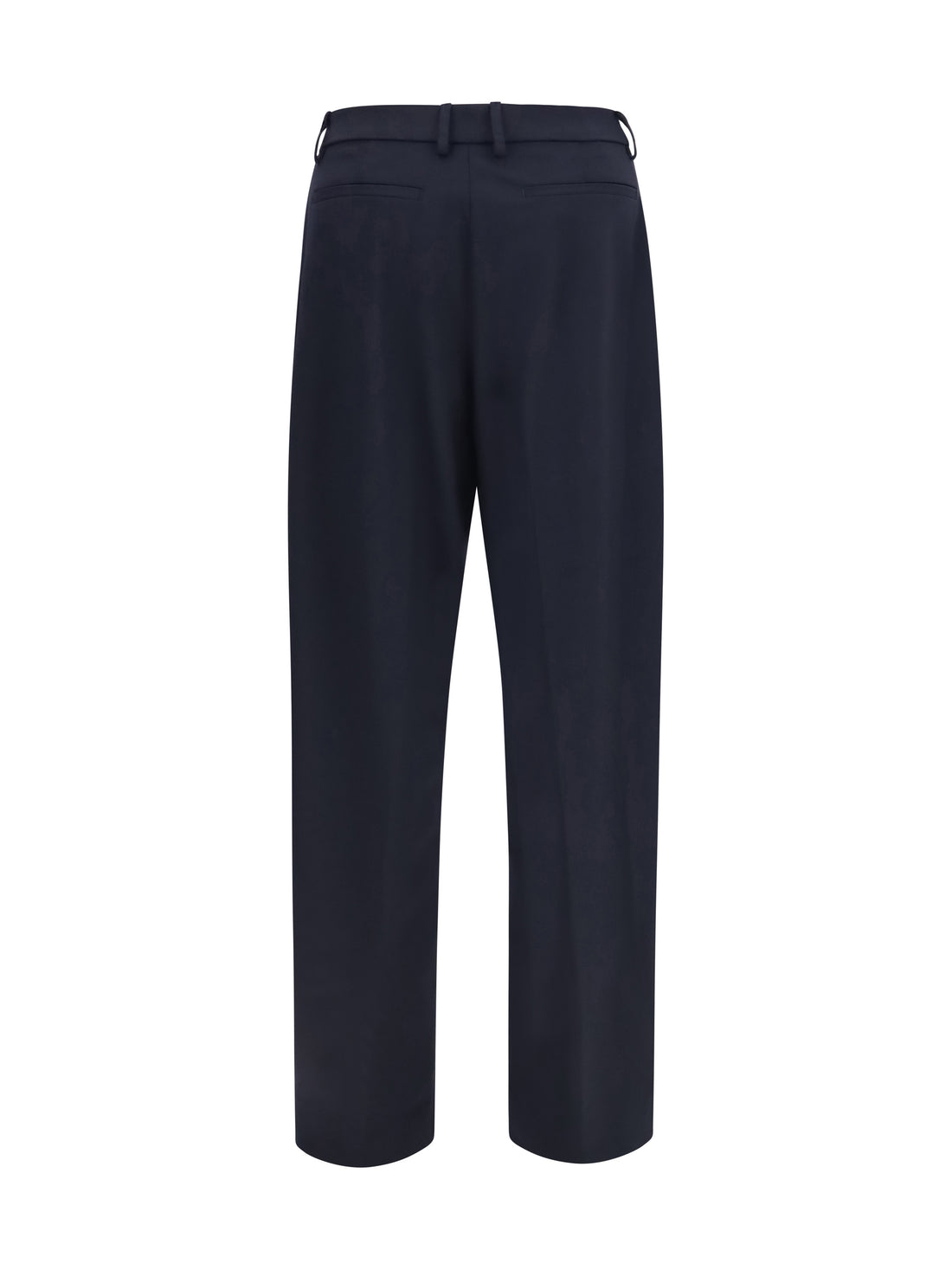 THE LATEST 38 straight-leg wool-blend pants