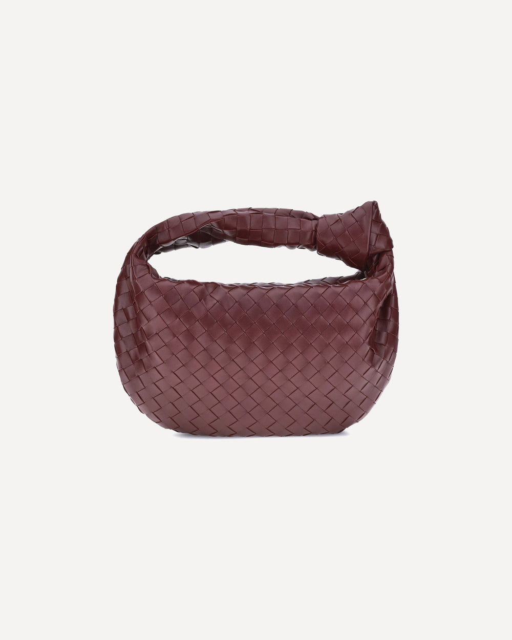 Bottega Veneta Teen Jodie Handbag Bordeaux
