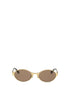 BOTTEGA VENETA OS oval sunglasses 
