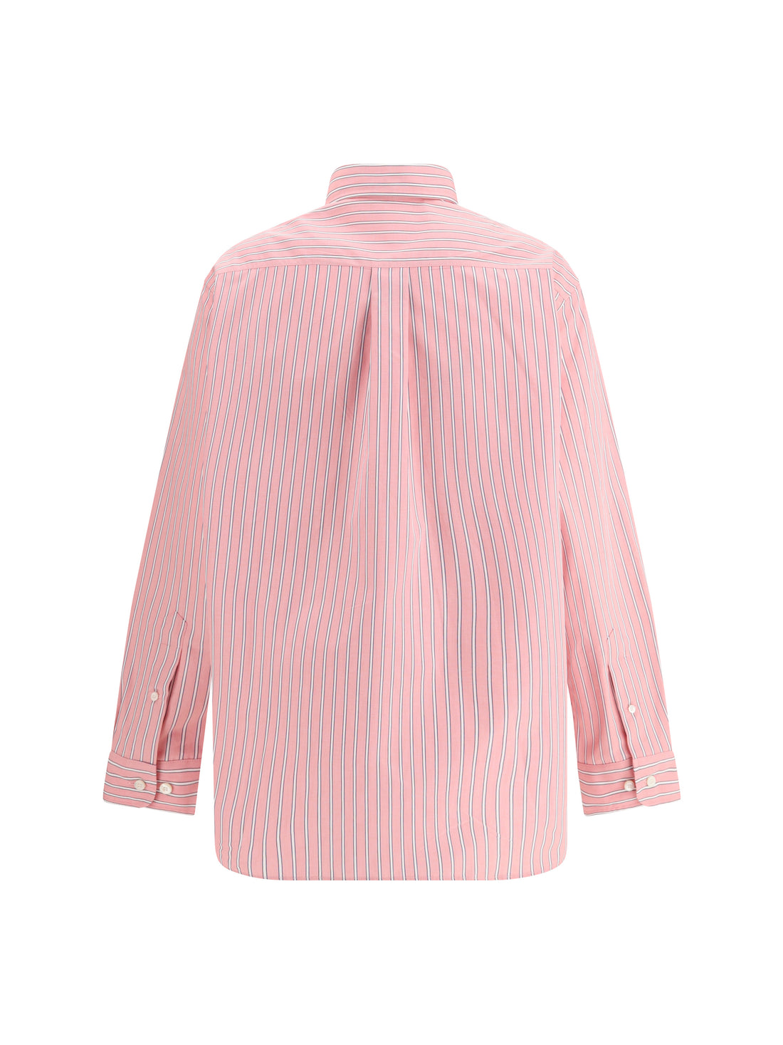 MIU MIU 40 striped poplin shirt